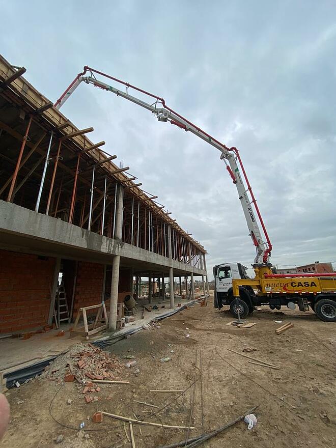 Avanza a buen ritmo la construcción de la primera Escuela Primaria Municipal de la historia del partido de Escobar 