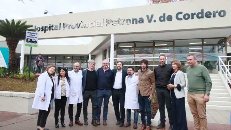 La Provincia inauguró obras de ampliación y remodelación en el hospital Cordero