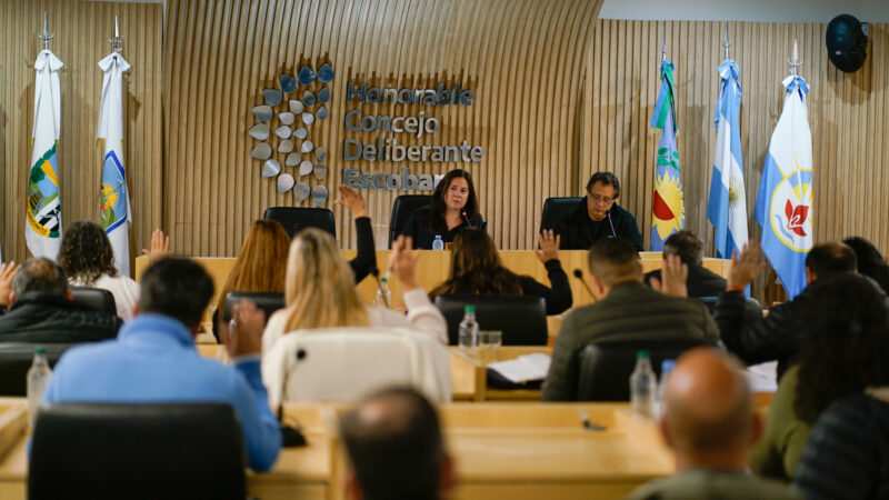 En el HCD de Escobar, se llevó a cabo la Sexta Sesión Ordinaria