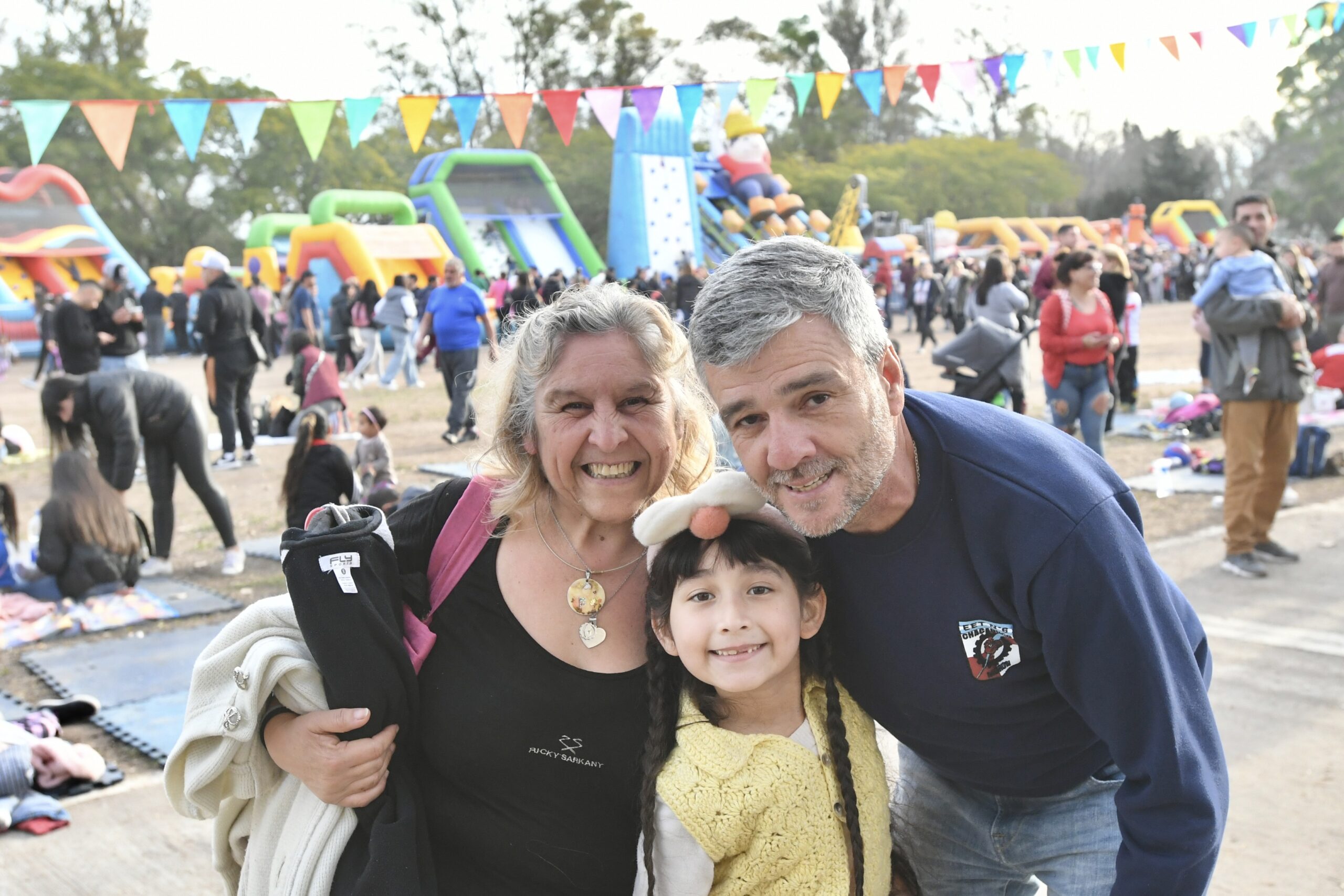 Hurlingham: Zabaleta junto a las familias en el cierre de las vacaciones de invierno