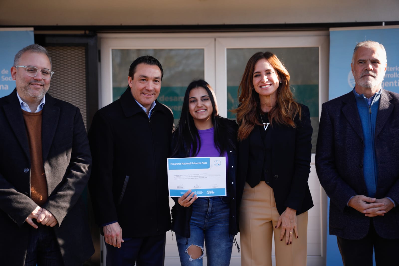 En Florencio Varela, Tolosa Paz y el intendente Watson inauguraron obras en un Centro de Desarrollo Infanto Juvenil