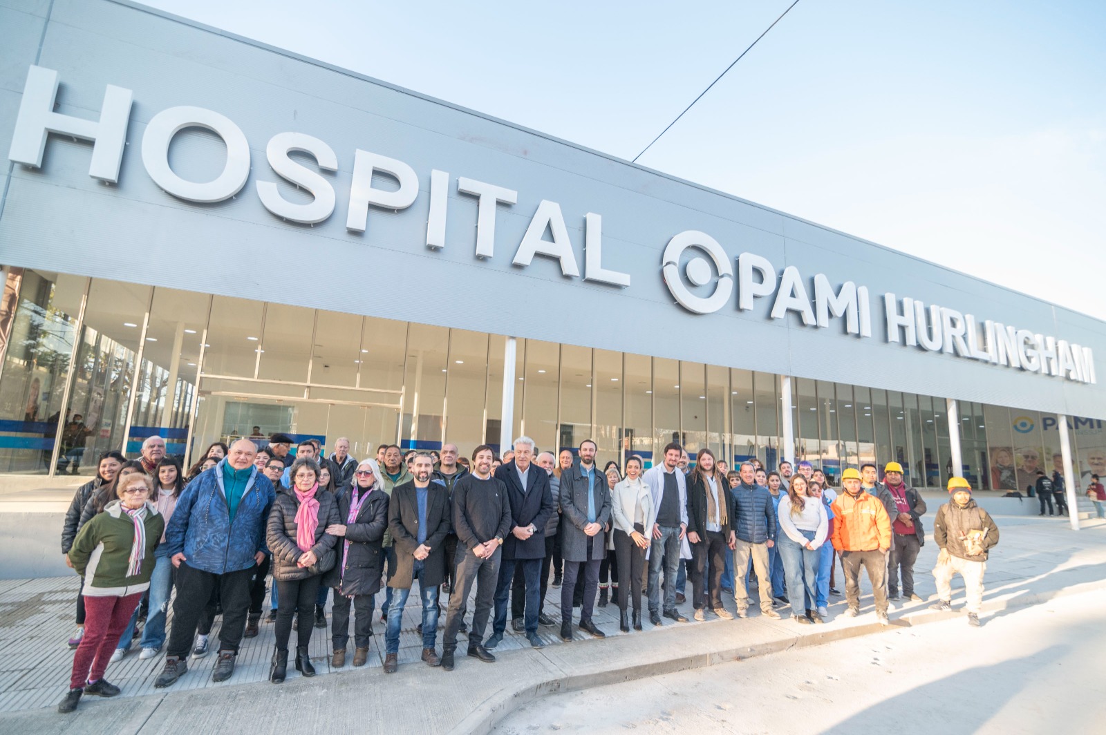 Volnovich y Selci inauguran la primera etapa del Hospital PAMI Hurlingham