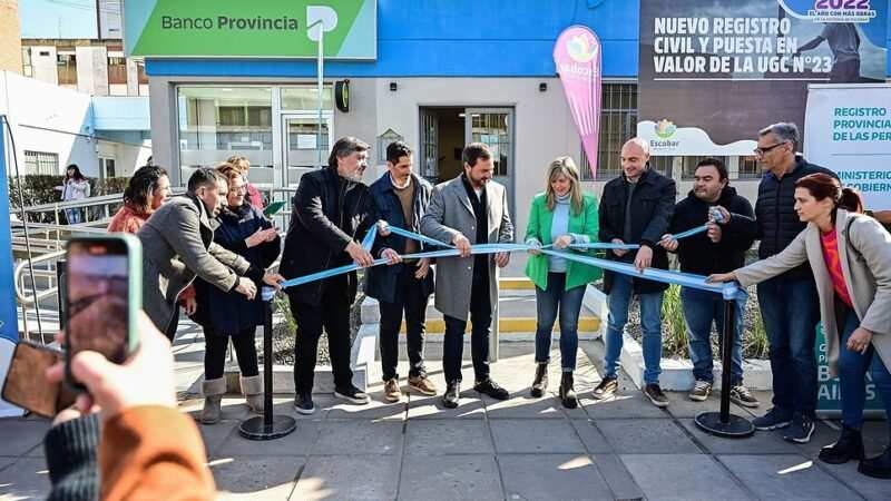 Abrió una nueva subdelegación del Registro Provincial de las Personas en 24 de Febrero
