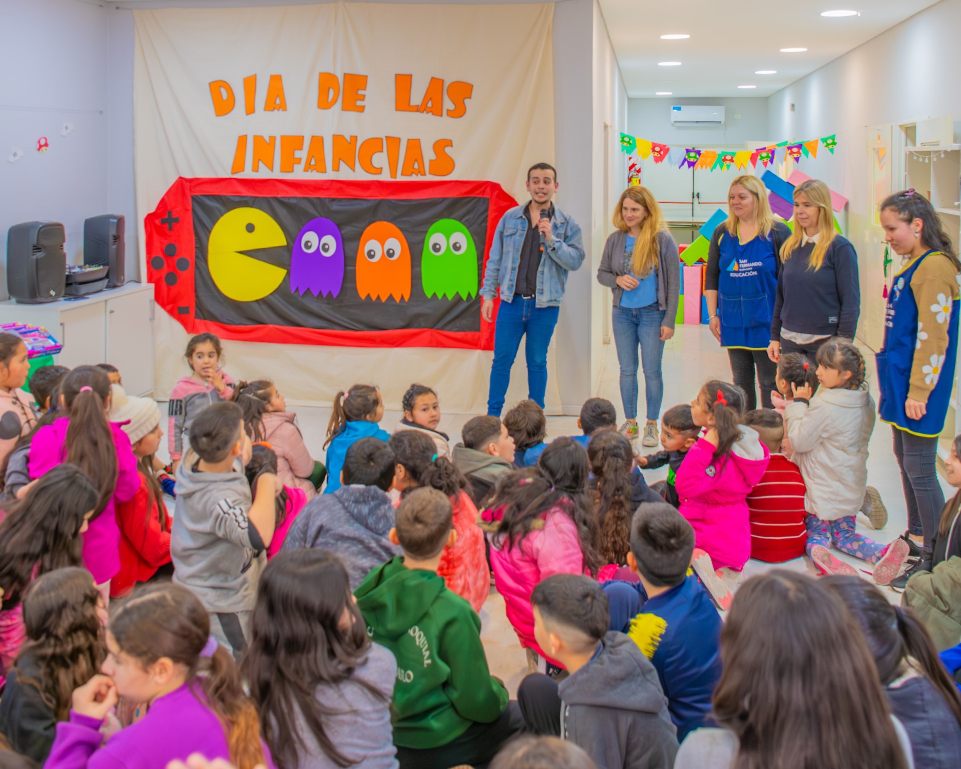 Las instituciones educativas municipales de San Fernando festejaron el Mes de las Infancias