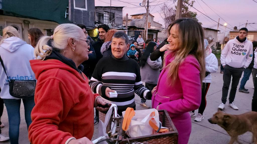 Malena Galmarini recorrió Troncos del Talar, Rincón y Las Tunas : “Vamos a trasformar Tigre como ya lo hicimos con Sergio”