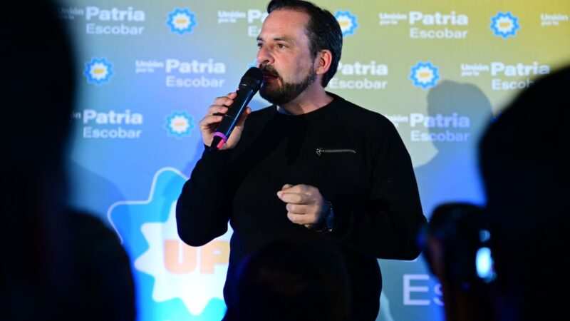 Sujarchuk arrasó en Escobar y está al borde del 50% de los votos