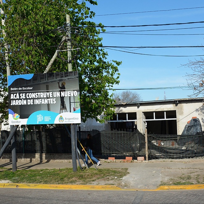 Se avanza con la construcción de dos jardines y una escuela primaria que tendrán gestión municipal 