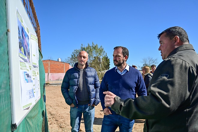 Garín: comenzó la construcción del nuevo Centro de Artes y Oficios del barrio Villa Angélica