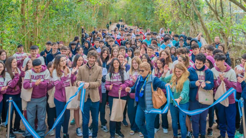 Juan Andreotti inauguró el “EcoParque” de San Fernando, Reserva Ecológica Educativa