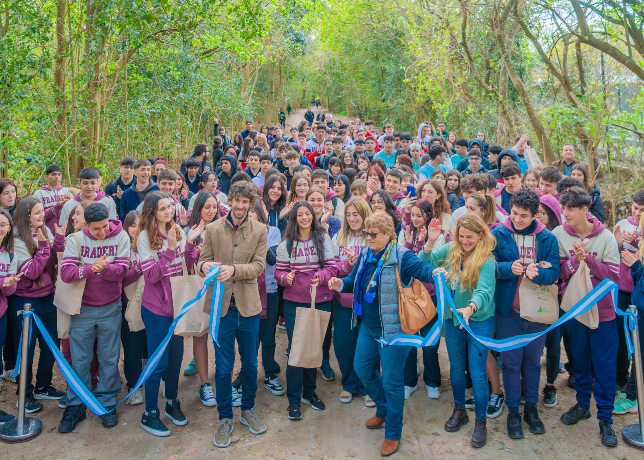 Juan Andreotti inauguró el “EcoParque” de San Fernando, Reserva Ecológica Educativa