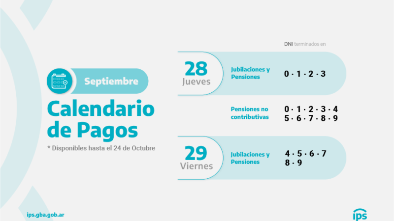 EL IPS Paga haberes de Septiembre y Bono de Refuerzo