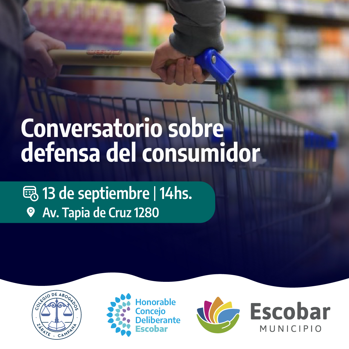 En el HCD de Escobar se realizará un conversatorio sobre defensa del consumidor