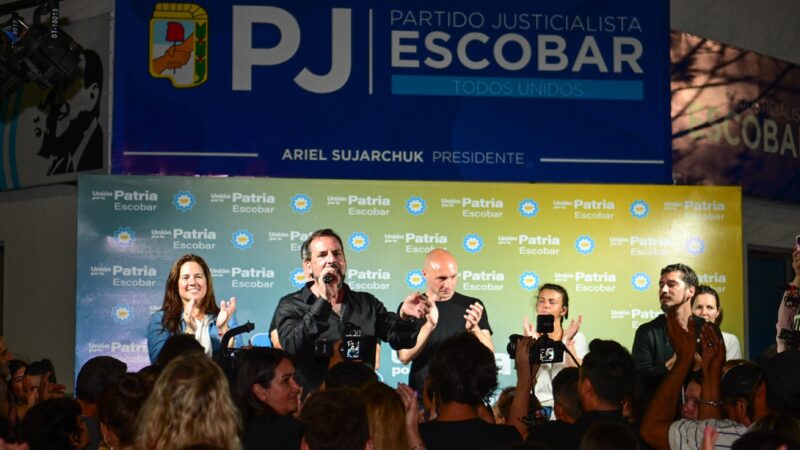 Ariel Sujarchuk logra el 54% de los votos y se convierte en el primer intendente de la historia de Escobar en ser electo por tercera vez