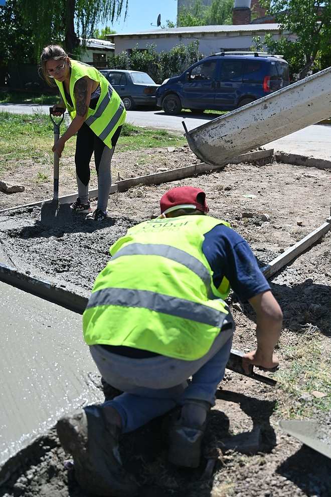 Finalizaron las obras de conectividad en el barrio San Luis de Belén de Escobar