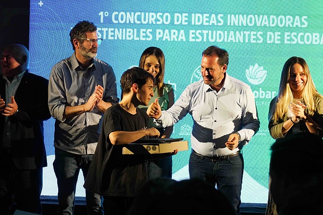 Una propuesta de la Escuela Técnica de Garín ganó el Concurso de Ideas de Negocios Innovadoras y Sostenibles organizado por la Municipalidad