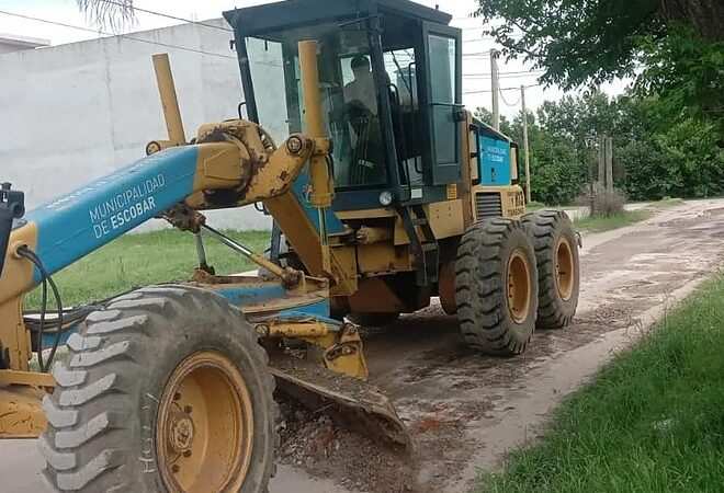 La Municipalidad de Escobar intensifica las obras de bacheo, estabilizado y mantenimiento del espacio público 