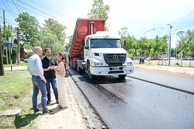 Ariel Sujarchuk supervisó la obra de puesta en valor integral de la Ruta 26