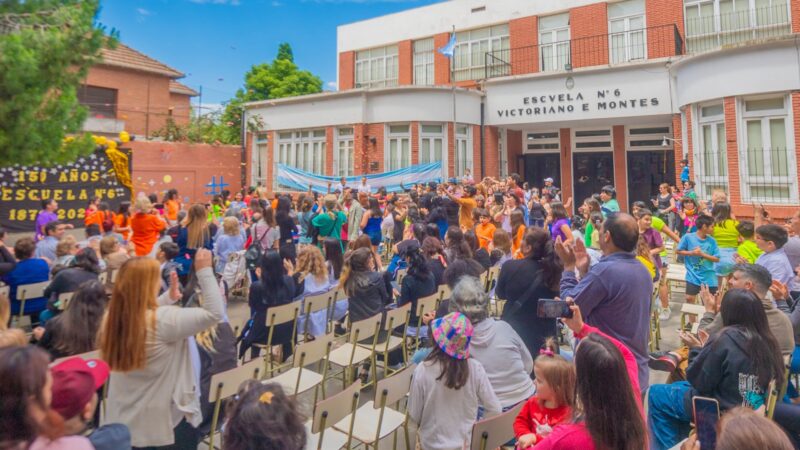 San Fernando participó del festejo del 150° aniversario de la Escuela Primaria N°6 “Victoriano Montes”