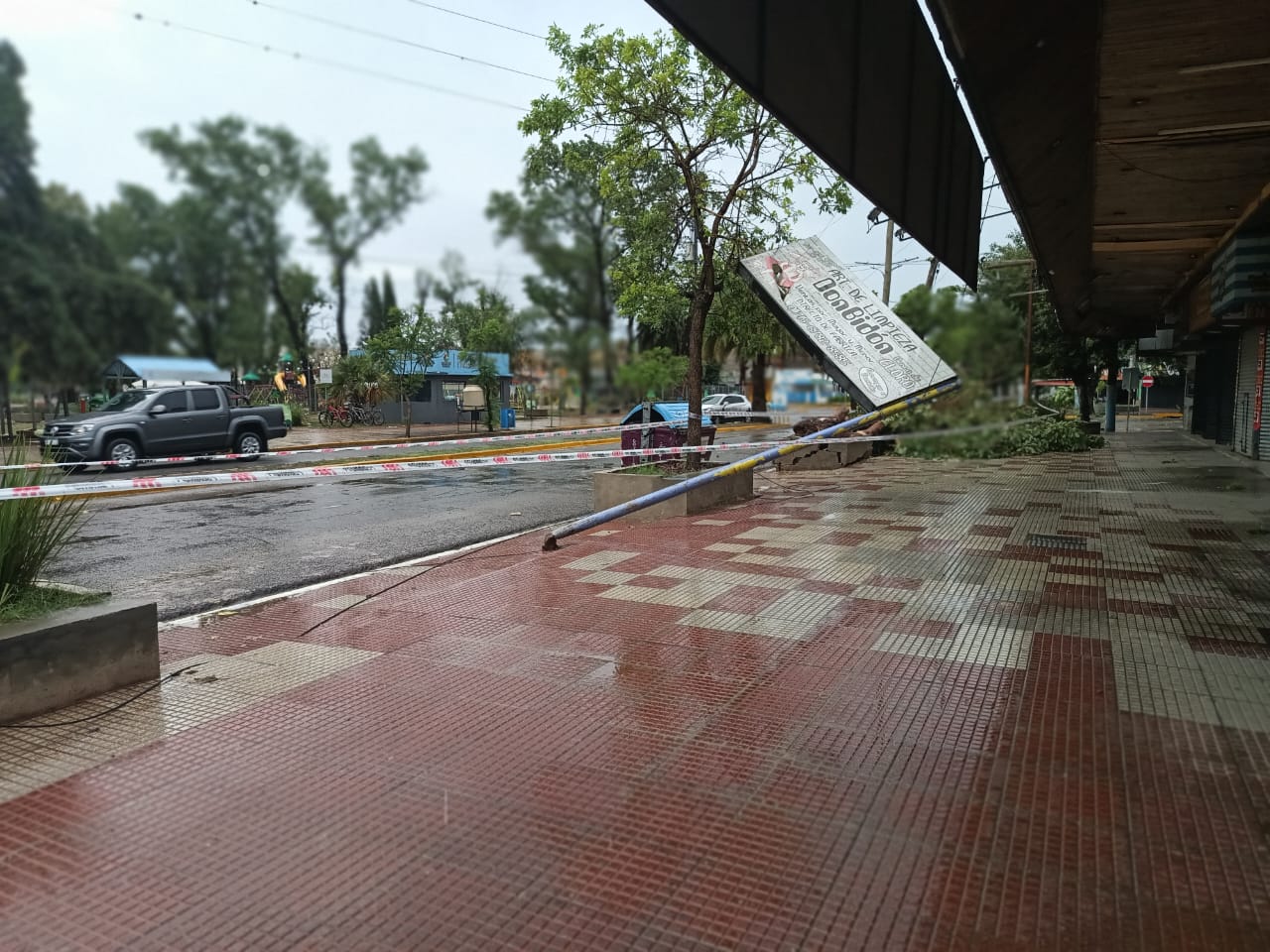 Trabajos en todo el Partido de Escobar a raíz de los daños por la Tormenta