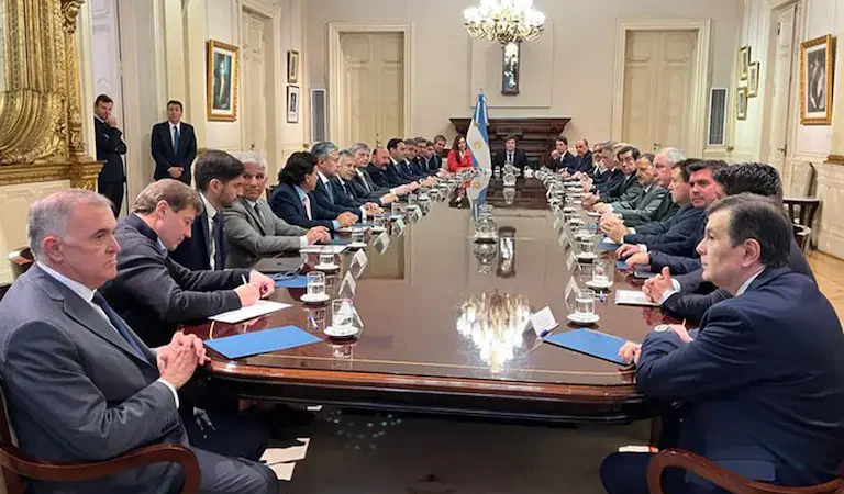 La Liga de Gobernadores peronistas informó y tomó postura luego de la reunión con el presidente