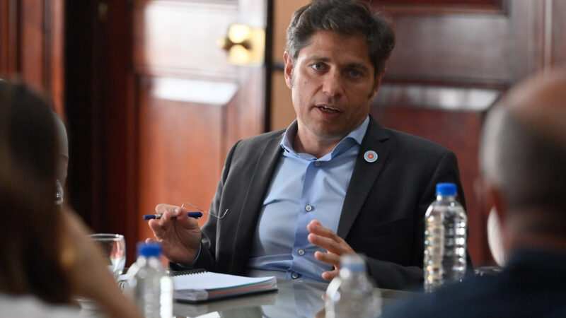 Kicillof se reunió con intendentes del Gran Buenos Aires
