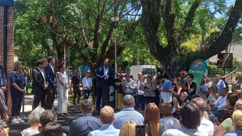Sujarchuk y Kicillof inauguraron el Centro Cívico “Juana Obregozo” en Matheu