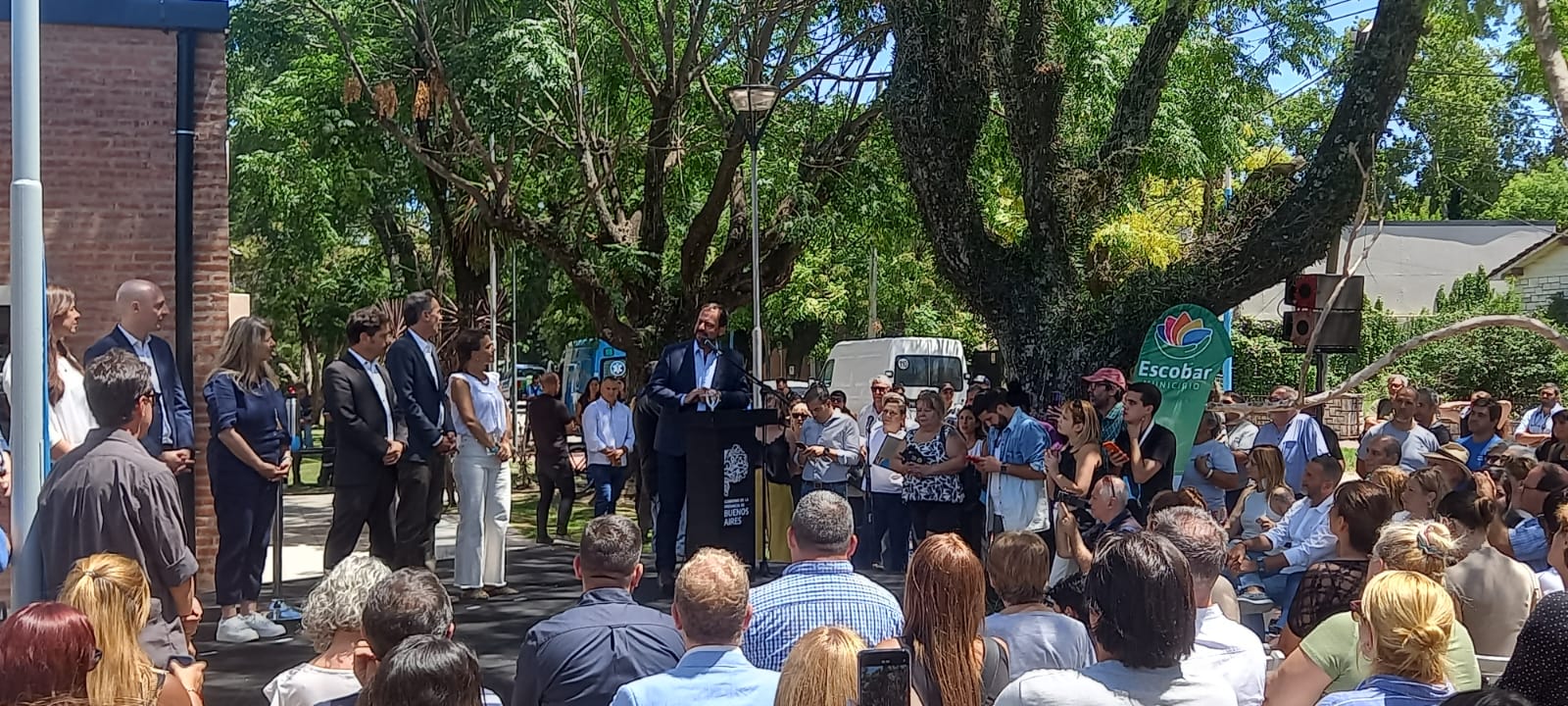 Sujarchuk y Kicillof inauguraron el Centro Cívico “Juana Obregozo” en Matheu