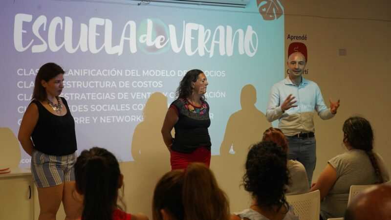 Escobar: Comenzó la quinta edición de la Escuela de Verano en para Emprendedores