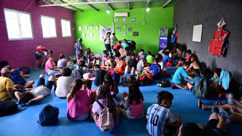 Escobar Sostenible: el Municipio realizó talleres de educación ambiental en las colonias de verano