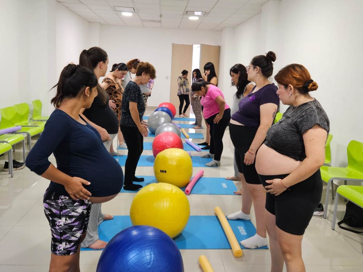 San Fernando brinda talleres de preparación para el nacimiento y el cuidado de bebés recién nacidos