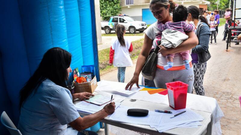 La Municipalidad de Escobar continúa con los operativos sanitarios en los barrios del distrito