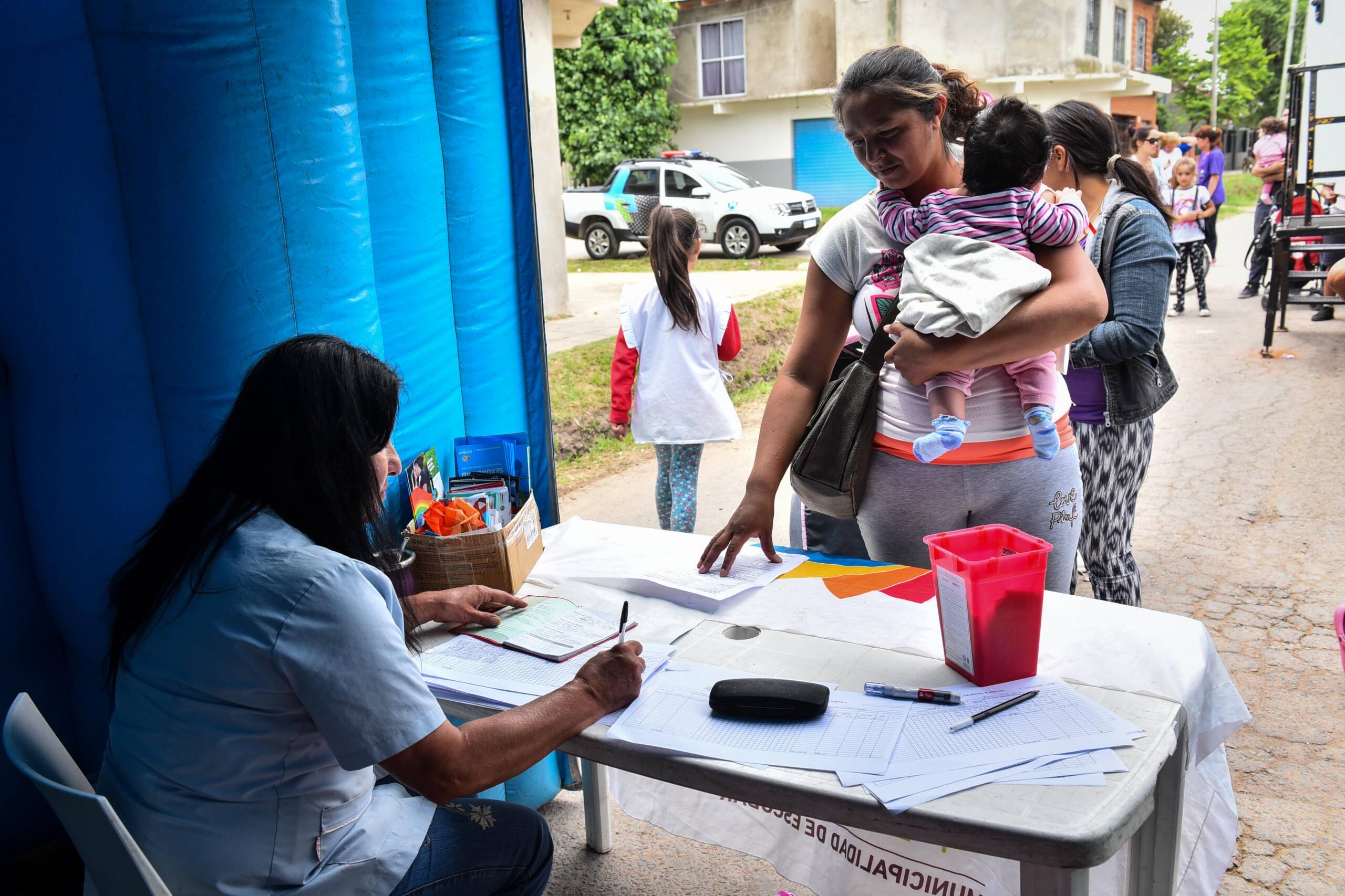 La Municipalidad de Escobar continúa con los operativos sanitarios en los barrios del distrito