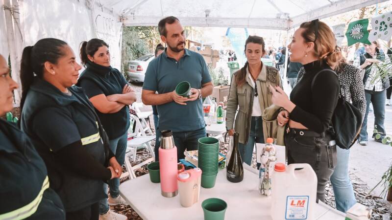 Escobar Sostenible: se realizó la primera Feria Recircular que promueve un consumo consciente