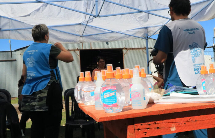 Dengue: operativos territoriales y entrega de repelente en los municipios más afectados