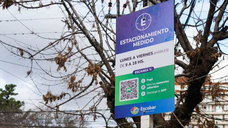 A partir de junio se reduce el horario del estacionamiento medido en Belén de Escobar