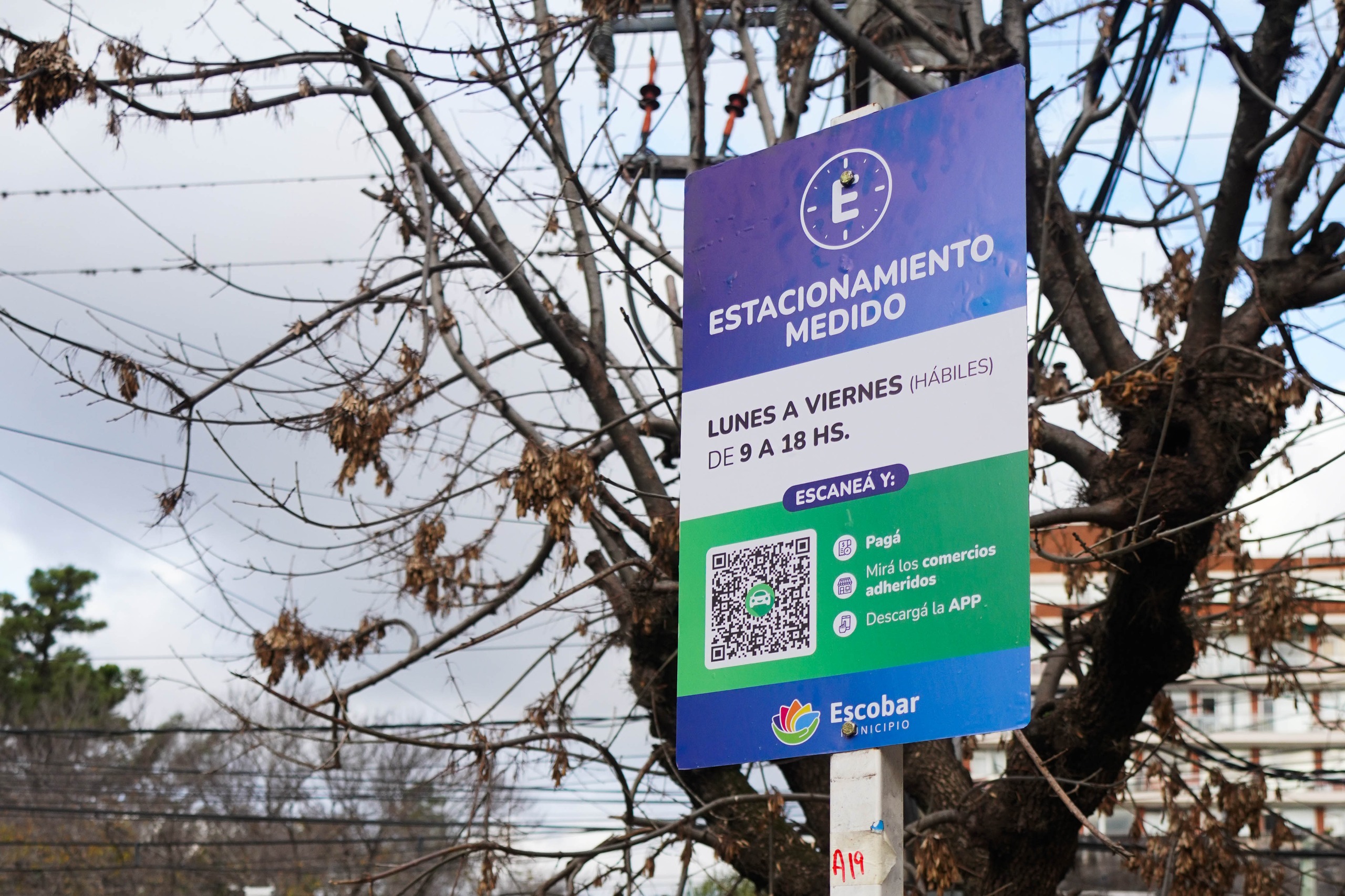 A partir de junio se reduce el horario del estacionamiento medido en Belén de Escobar