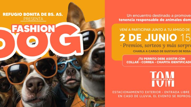 Tortugas Open Mall junto a Refugio Bonita presentan Fashion Dog: un evento para promover la adopción responsable
