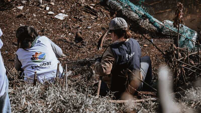 Comenzó la primera etapa de limpieza profunda del Arroyo de la Reserva Natural Educativa