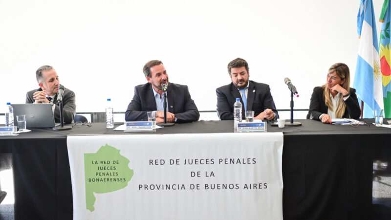 Por primera vez en su historia, Escobar fue sede de una jornada de actualización de la Magistratura Penal bonaerense