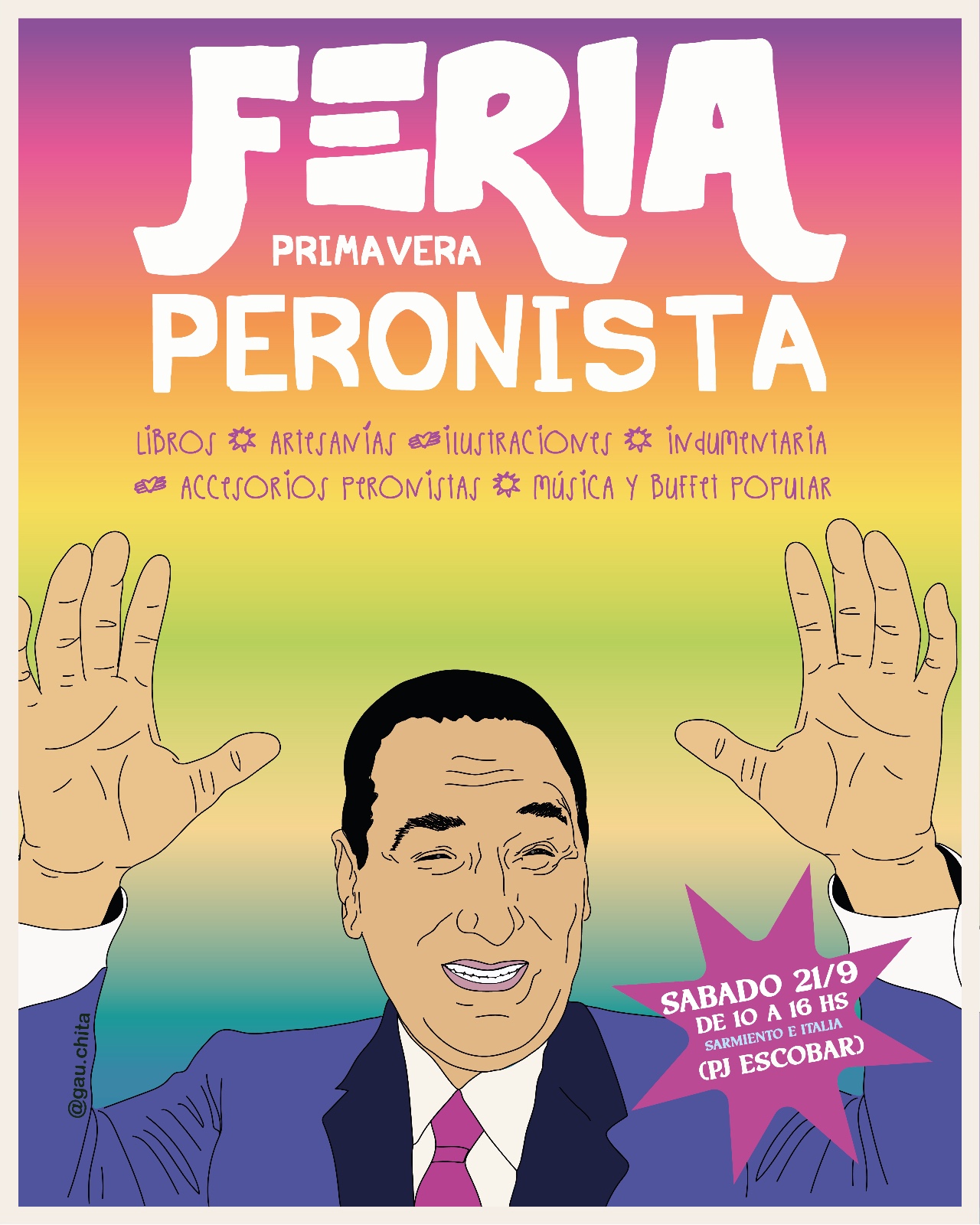 Llega la Feria Primavera Peronista a Escobar: una celebración de la cultura popular