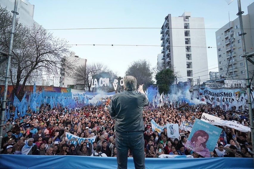 Máximo Kirchner en La Plata: Críticas a Kicillof, el albertismo y el macrismo, y un llamado a la unidad peronista