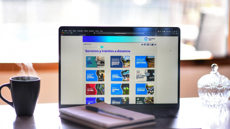Escobar 360: la plataforma digital de la Municipalidad llegó a 150 mil usuarios y gestionó más de 460 mil trámites