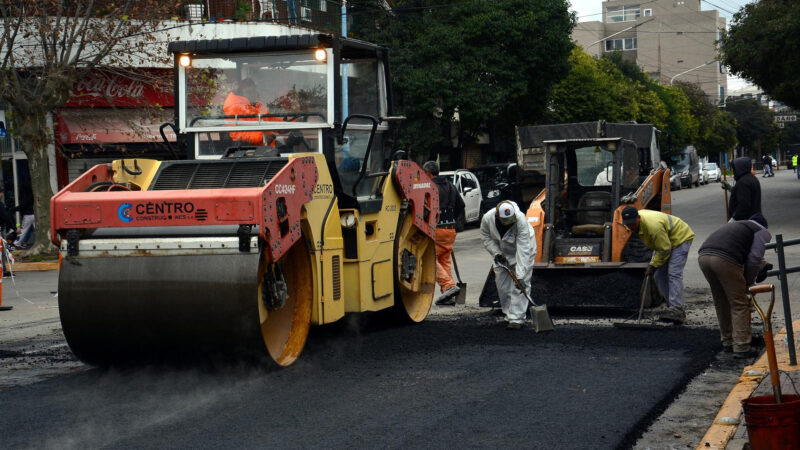 La Municipalidad de Escobar amplía la obra de repavimentación de la avenida Tapia de Cruz