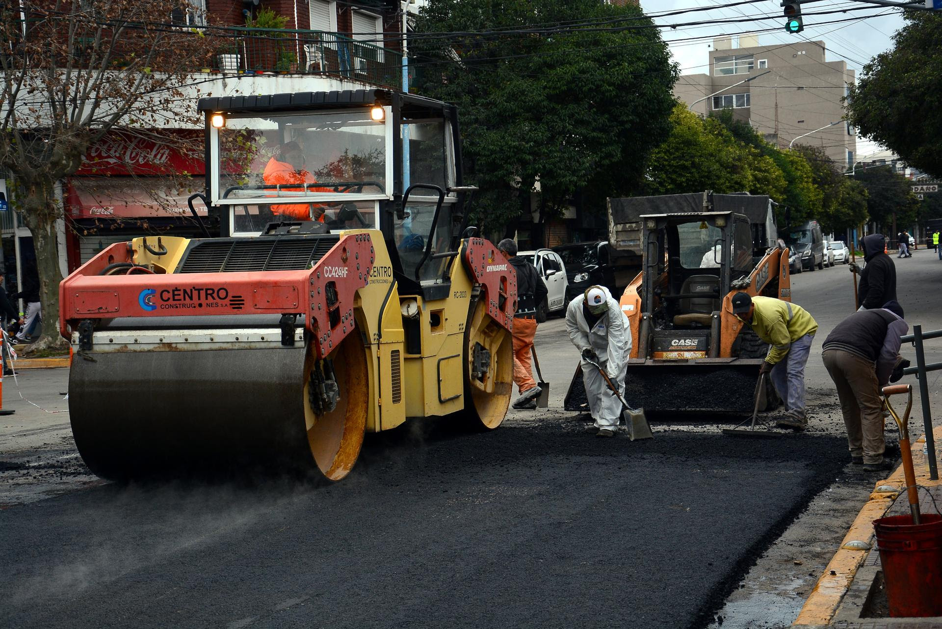 La Municipalidad de Escobar amplía la obra de repavimentación de la avenida Tapia de Cruz