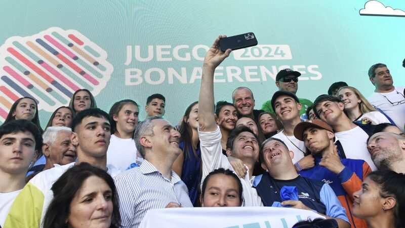 Kicillof encabezó la apertura de la etapa final de los Juegos Bonaerenses 2024