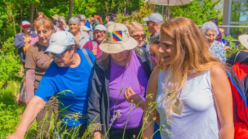 Adultos mayores de los Polideportivos sanfernandinos visitan el EcoParque