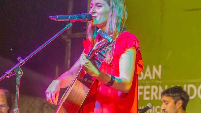 San Fernando disfrutó a Maggie Cullen y más artistas en la Misa del Folklorista