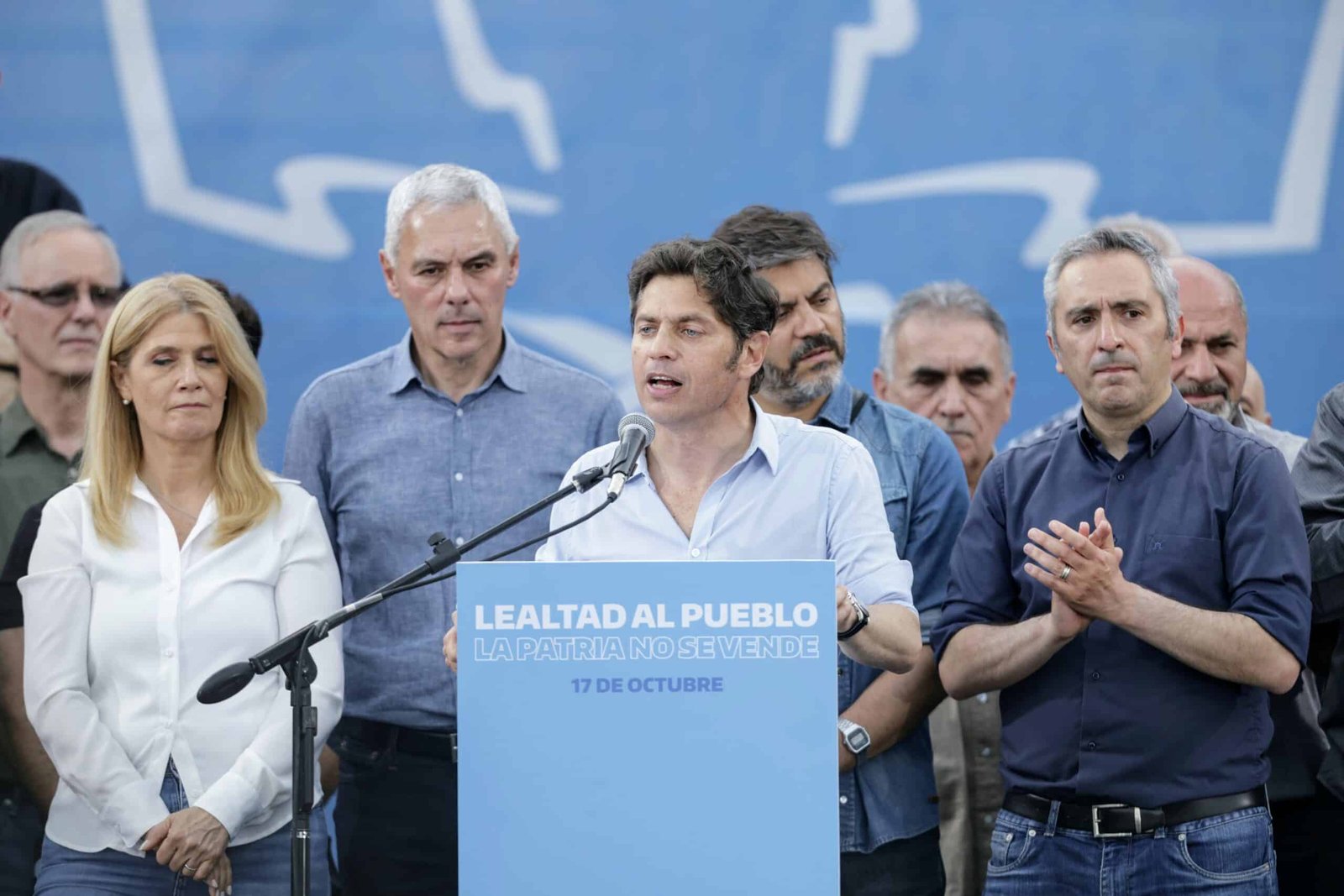 Kicillof en el 17 de Octubre: “La única pelea que me interesa es contra las políticas de Milei”