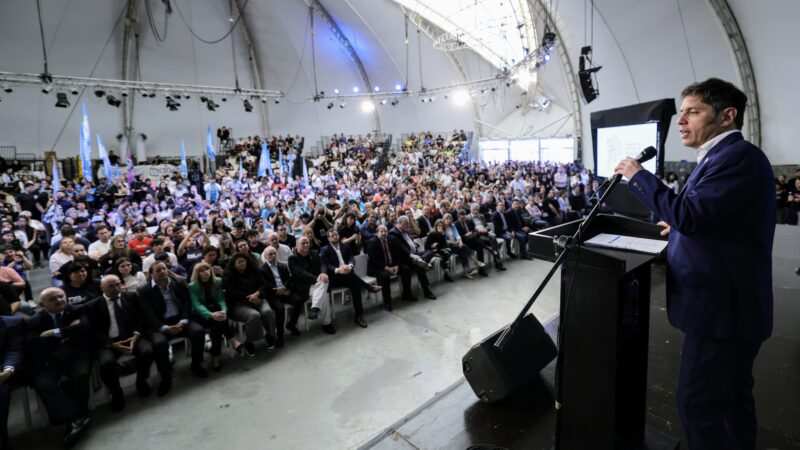 Kicillof firmó convenios con universidades para reactivar obras paralizadas por el Gobierno nacional