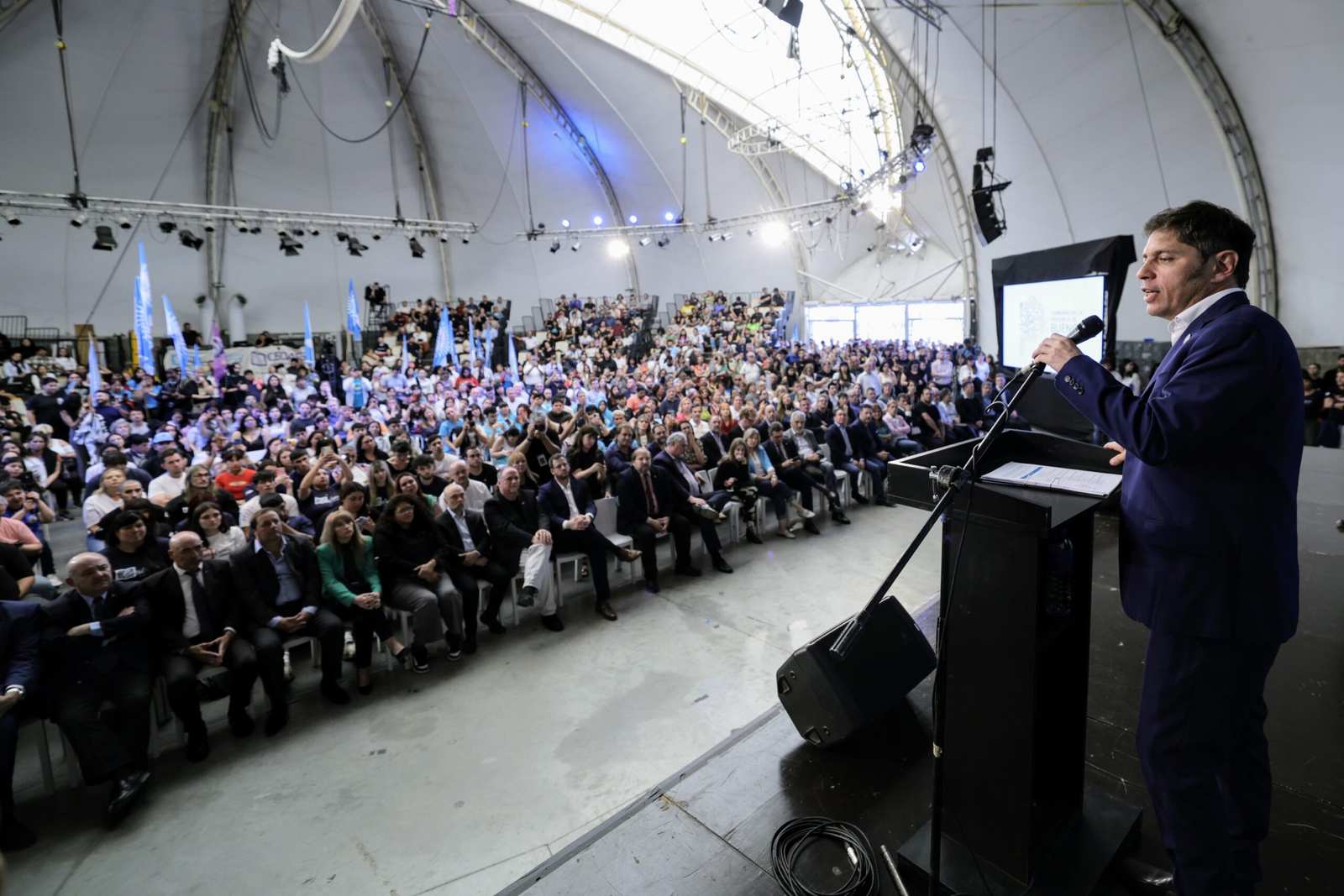 Kicillof firmó convenios con universidades para reactivar obras paralizadas por el Gobierno nacional